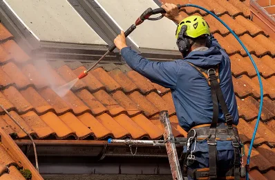 Démoussage et hydrofuge de toiture à Urbeis